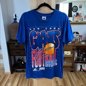 New York Giants Blue Football Tee